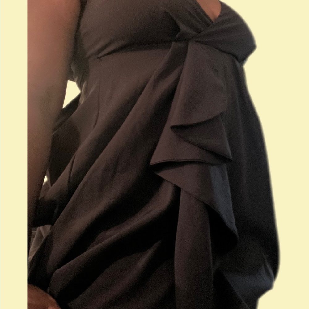dark gray H&M dress from 2000’s